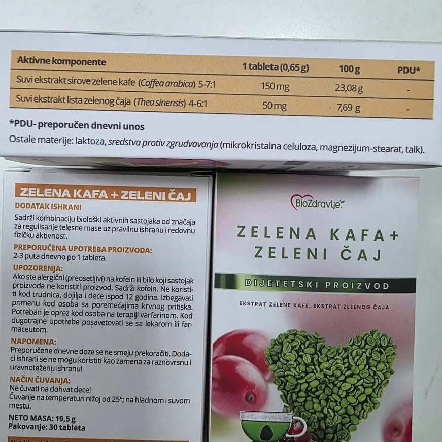 Zelena Kafa + Zeleni Čaj — slika 2